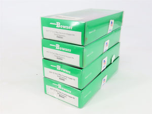 LOT of 4 HO Scale Bowser 55681 GN Great Northern 2-Bay Covered Hopper Car Kits