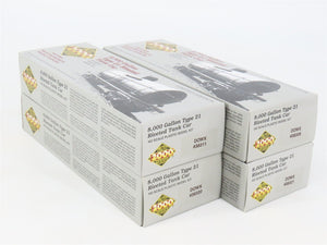 HO Scale Proto 2000 21767 DOWX Dow Chemical 8k Gal Tankcar 4-Pack Kit