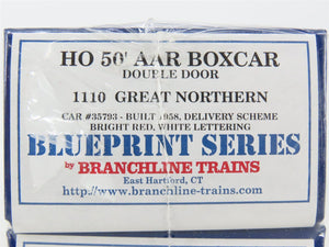HO Scale Branchline 1110 GN Great Northern 50' AAR Boxcar Kit 3-Pack