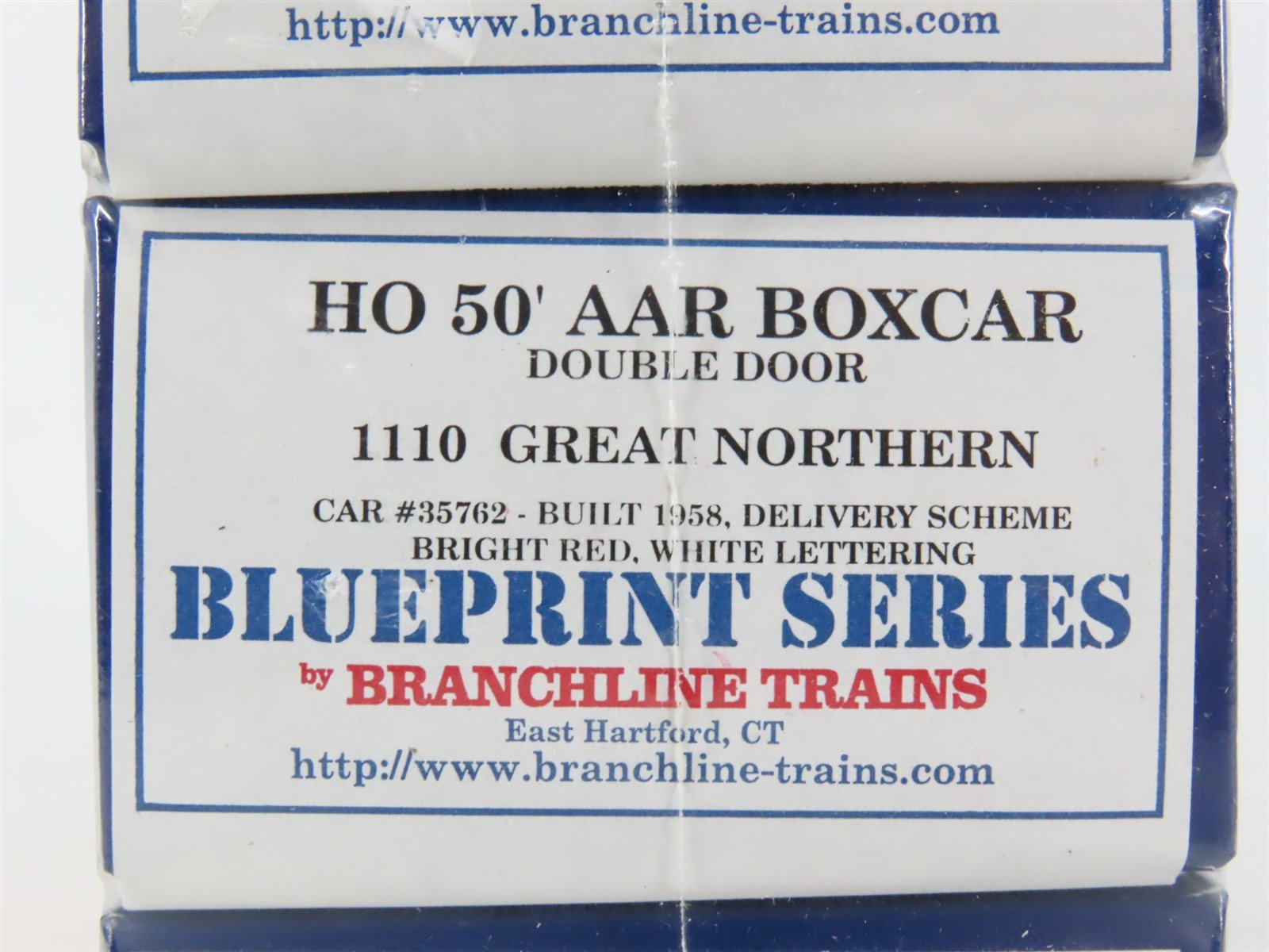HO Scale Branchline 1110 GN Great Northern 50' AAR Boxcar Kit 3-Pack