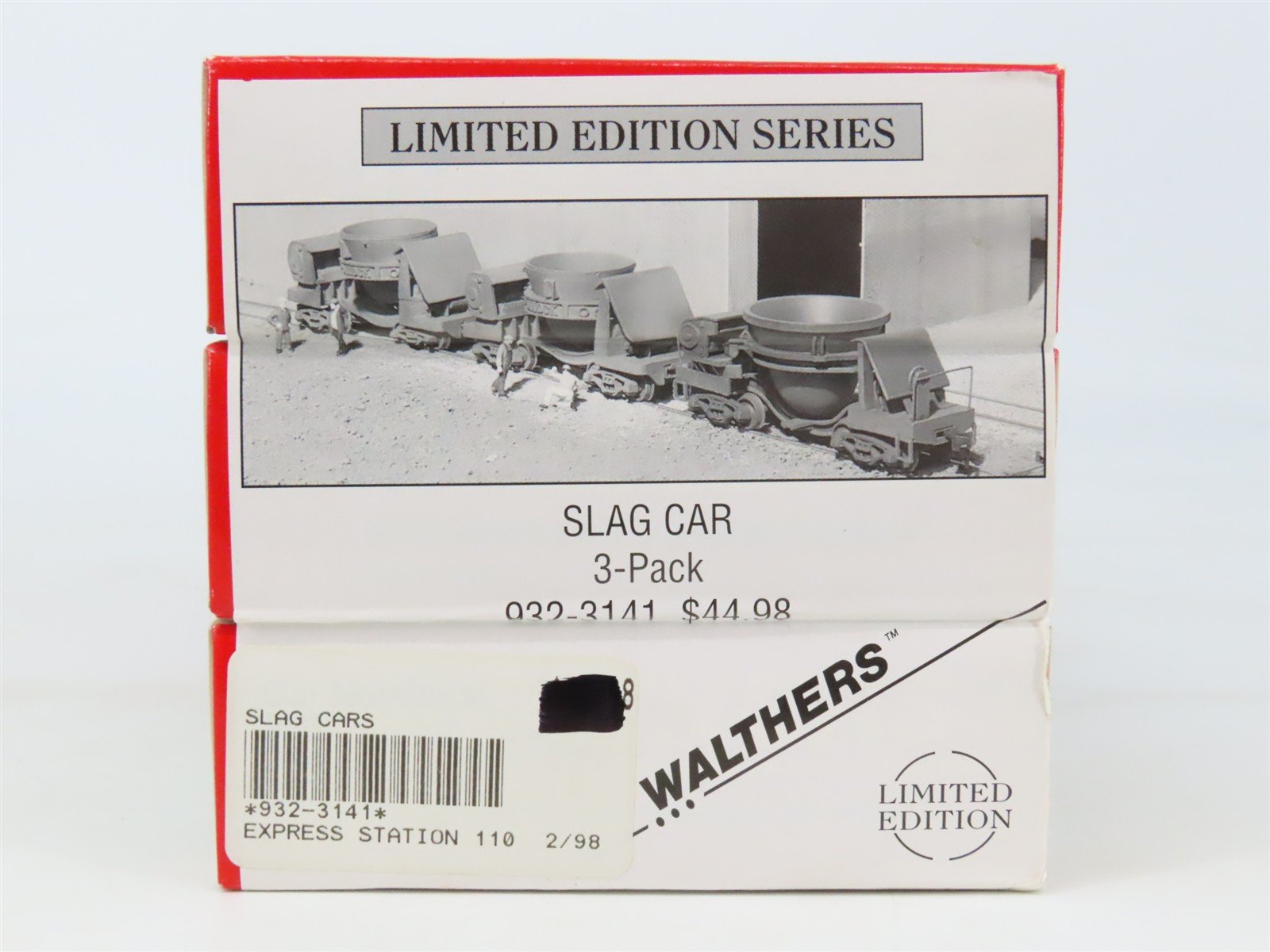HO Scale Walthers 932-3141 Steel Slag 3-Car Kit