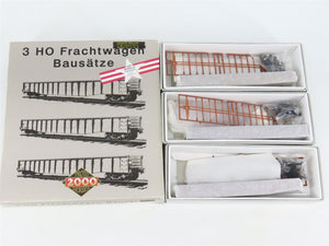 HO Scale Proto 2000/Brawa 0978.5 RI Rock Island 52' Drop End Gondola 3-Car Kit