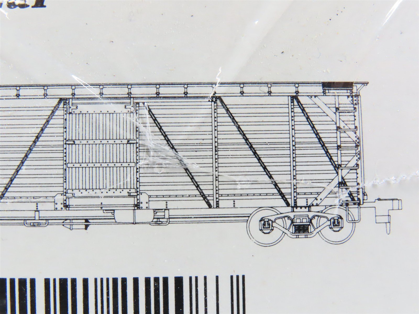 HO Scale Proto 2000 21208 GN Great Northern 40' Stock/Cattle 4-Car Kit