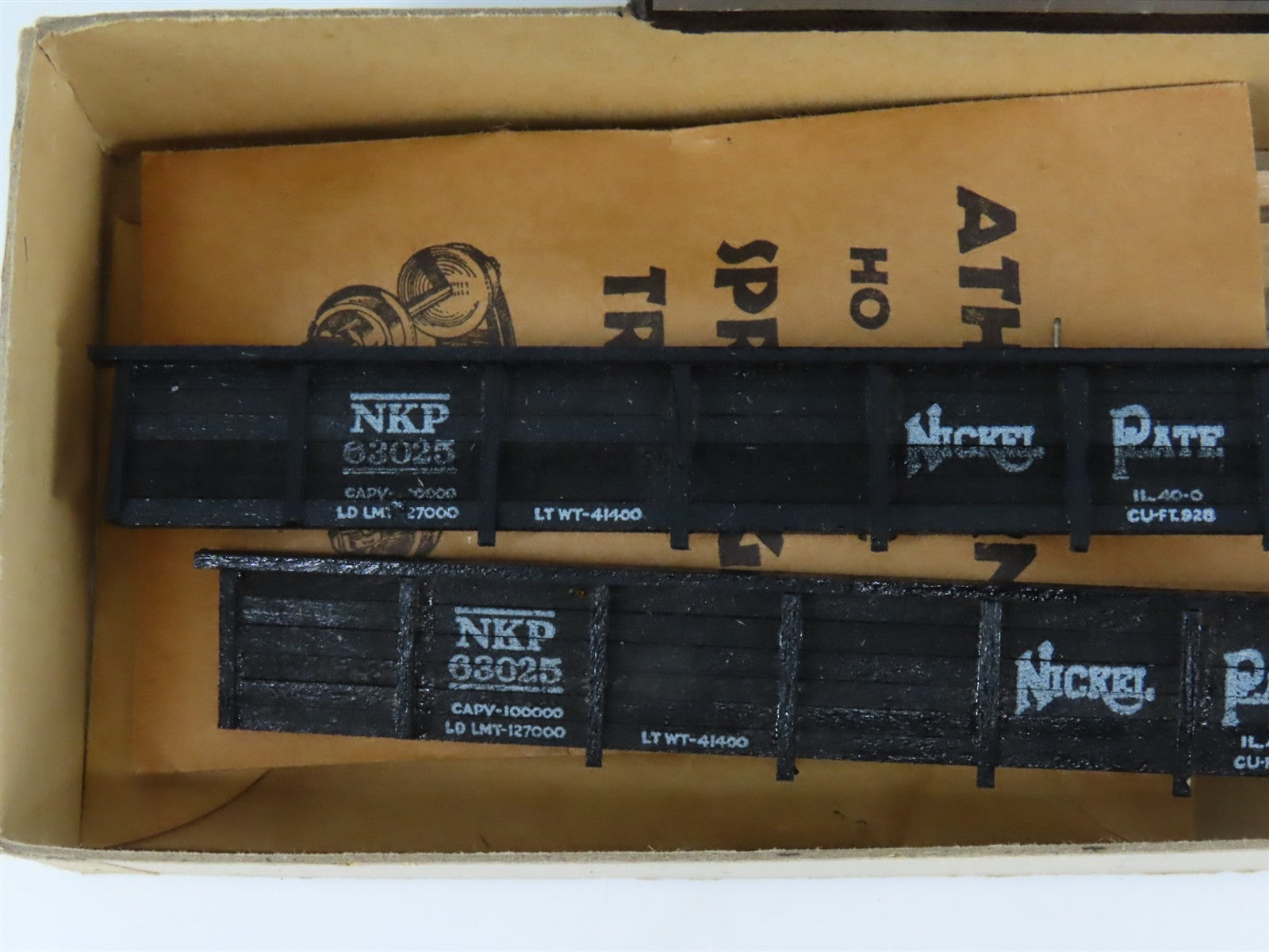 HO Scale Silver Streak NKP Nickel Plate Road Hart Gondola #63025 Kit