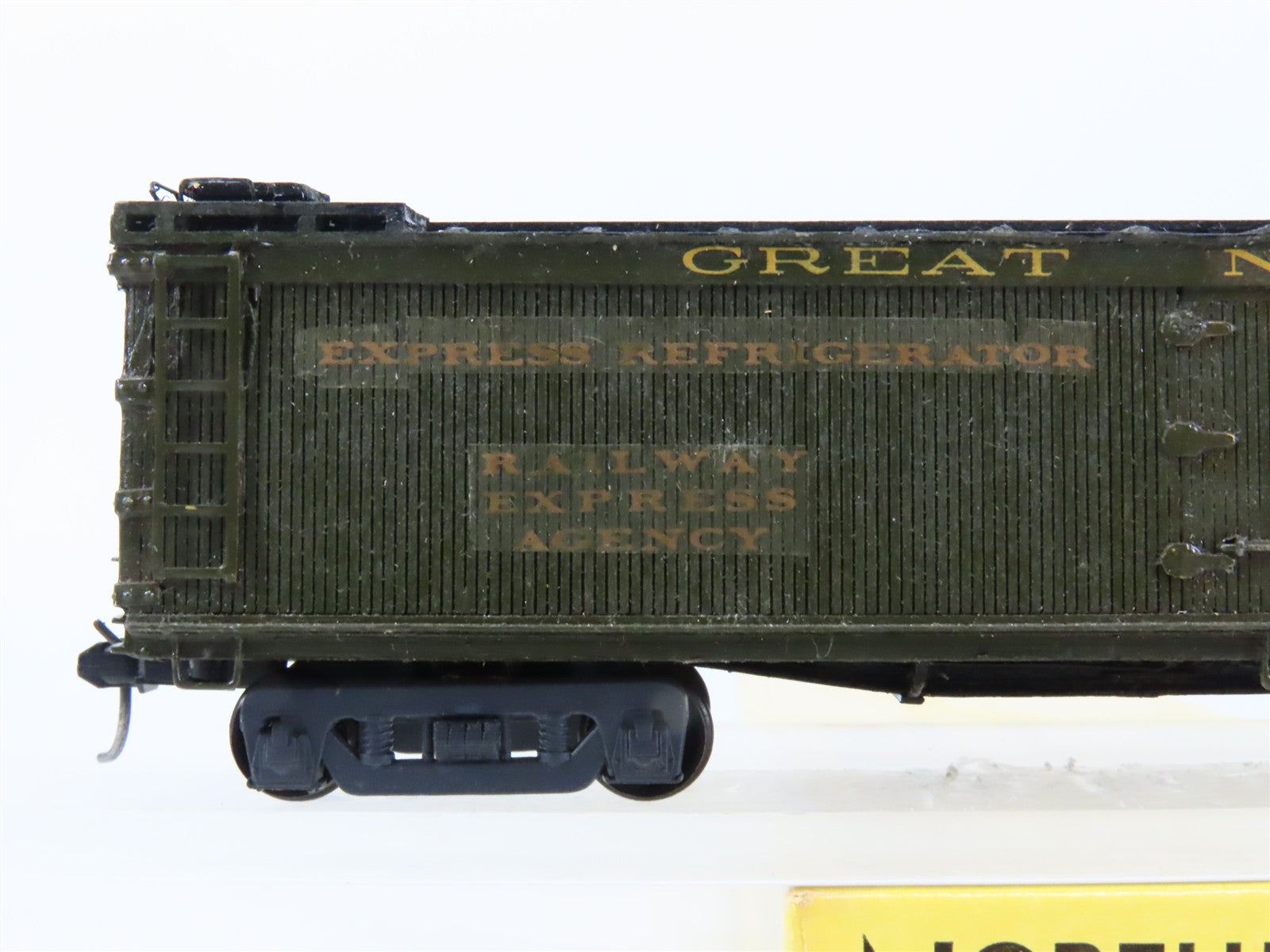 HO Scale Northwestern HR-1 GN Great Northern Reefer Car #1961 CUSTOM
