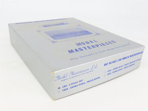 HO Scale Model Masterpieces 122-3 130' Brick 3-Stall Roundhouse Building Kit
