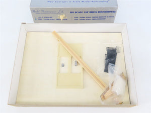 HO Scale Model Masterpieces 1221 130' Brick Extra Stall Track Door Building Kit