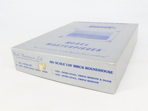 HO Scale Model Masterpieces 1221 130' Brick Extra Stall Track Door Building Kit