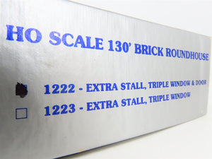 HO Model Masterpieces 1222 130' Brick Extra Stall Triple Window & Door Kit