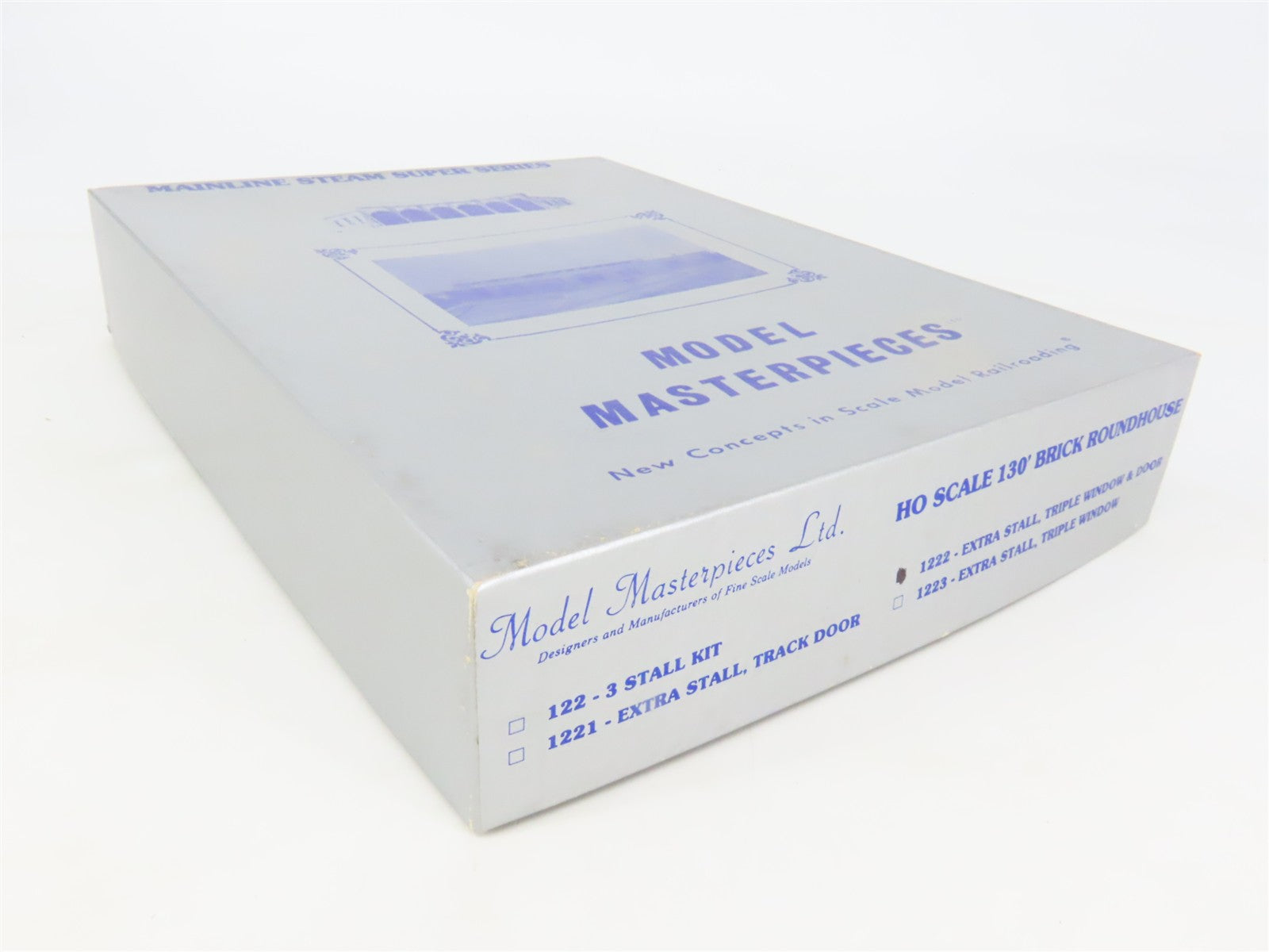 HO Model Masterpieces 1222 130' Brick Extra Stall Triple Window & Door Kit