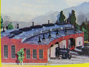 HO Heljan B803 Northumberland, PA Steam Roundhouse Add-On 3-Stall Building Kit