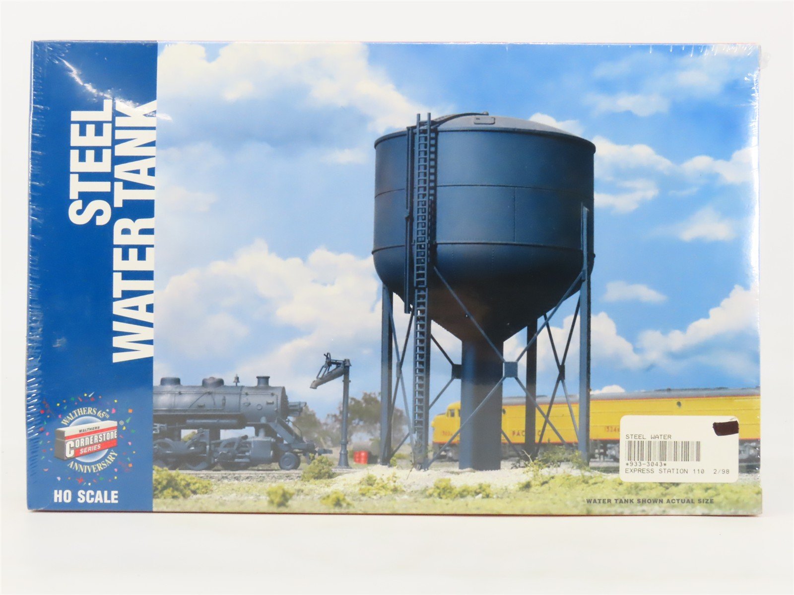 HO Scale Walthers 933-3043 Steel Water Tank Building Kit SEALED