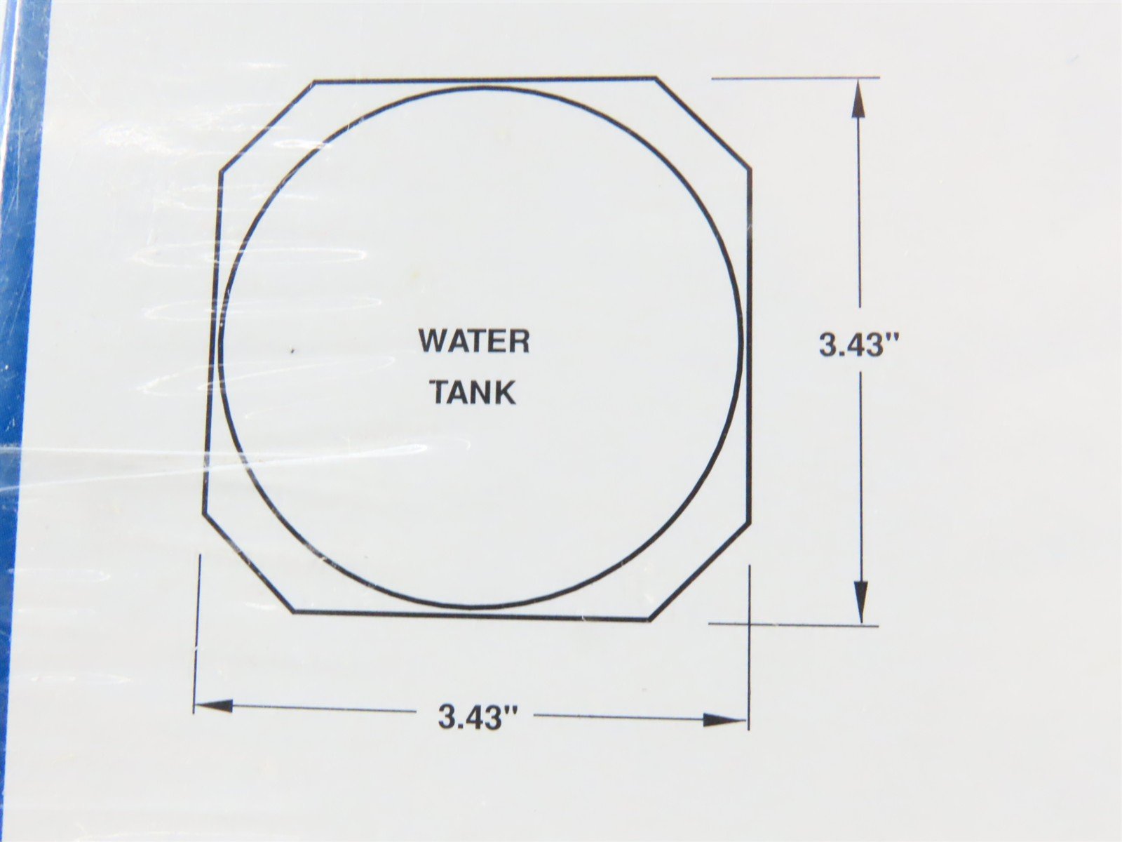 HO Scale Walthers 933-3043 Steel Water Tank Building Kit SEALED