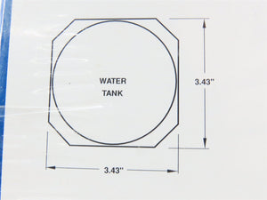 HO Scale Walthers 933-3043 Steel Water Tank Building Kit SEALED