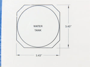 HO Scale Walthers 933-3043 Steel Water Tank Building Kit SEALED