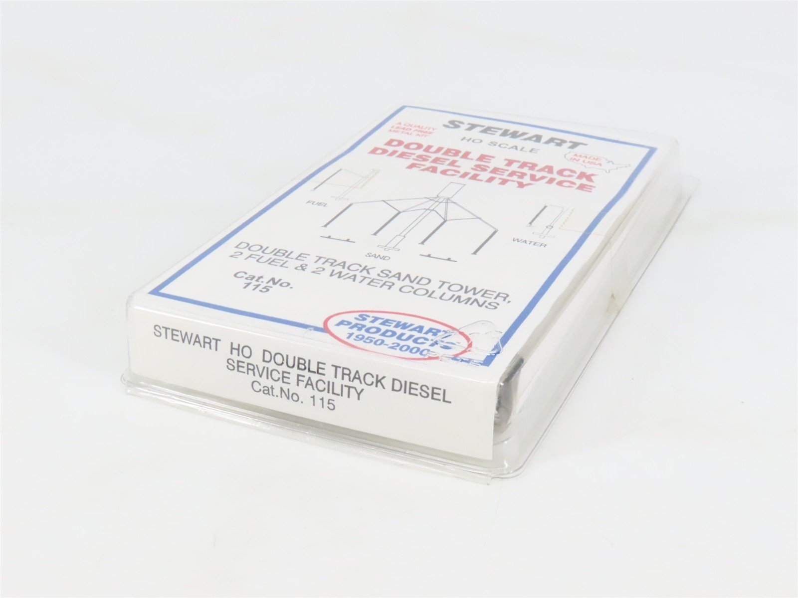 HO Scale Stewart 115 Double Track Diesel Service Facility Building Kit