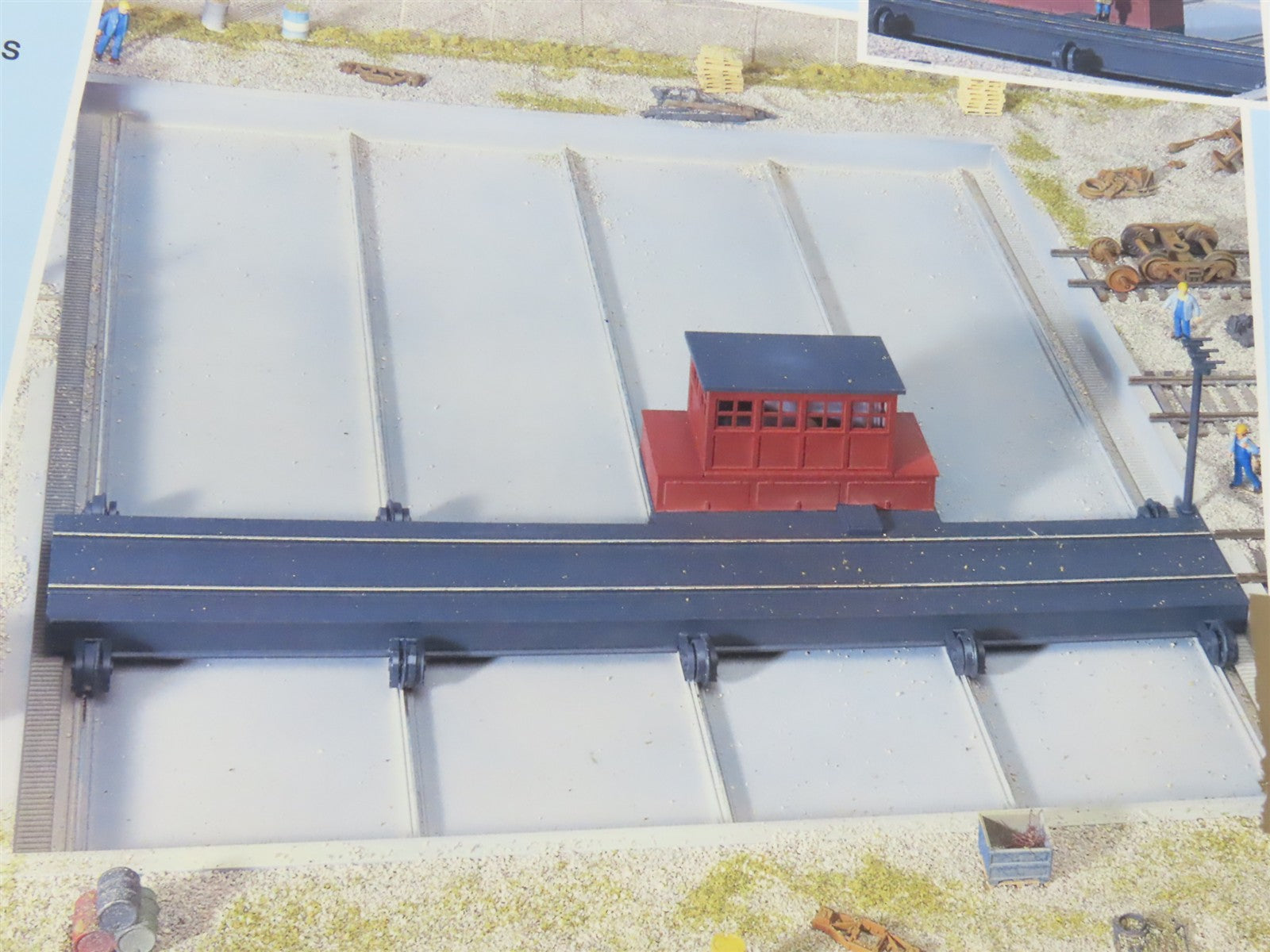 HO Scale Walthers 933-3132 Transfer Table Extension Pit Building Kit