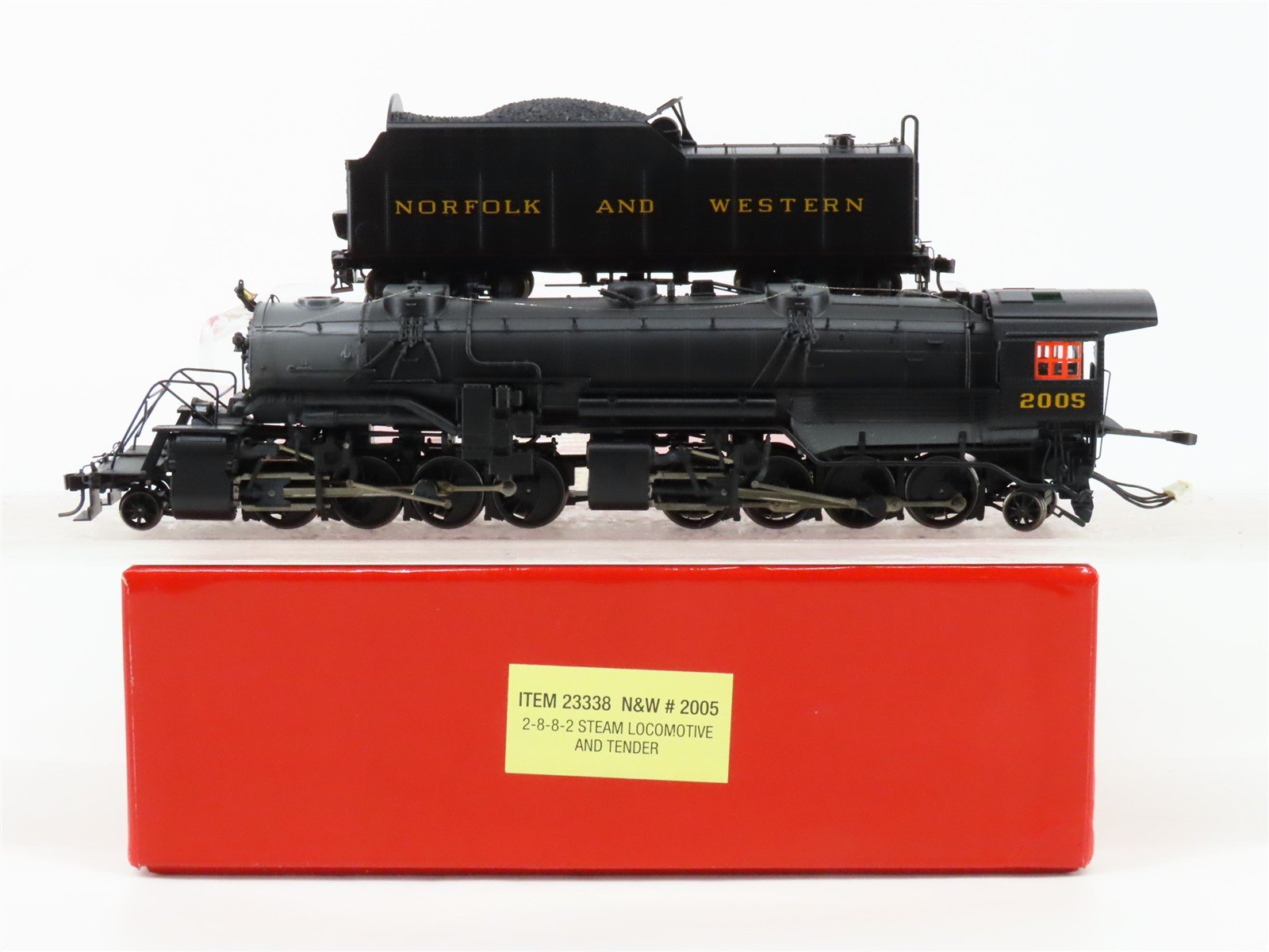 HO Scale Proto 2000 Heritage 23338 N&W 2-8-8-2 Steam #2005 - DCC Ready