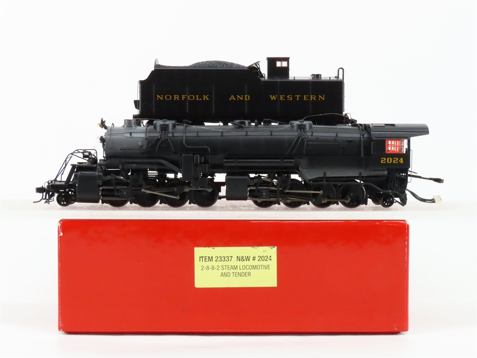 HO Scale Proto 2000 Heritage 23337 N&W 2-8-8-2 Steam #2024 - DCC Ready