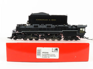 HO Scale Rivarossi HR2006 C&O 2-6-6-6 Allegheny Steam #1629 - DCC Ready