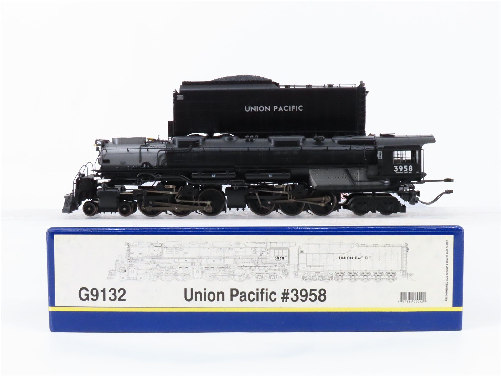 HO Scale Athearn Genesis G9132 UP 4-6-6-4 Challenger Steam #3958 w/ DCC & Sound