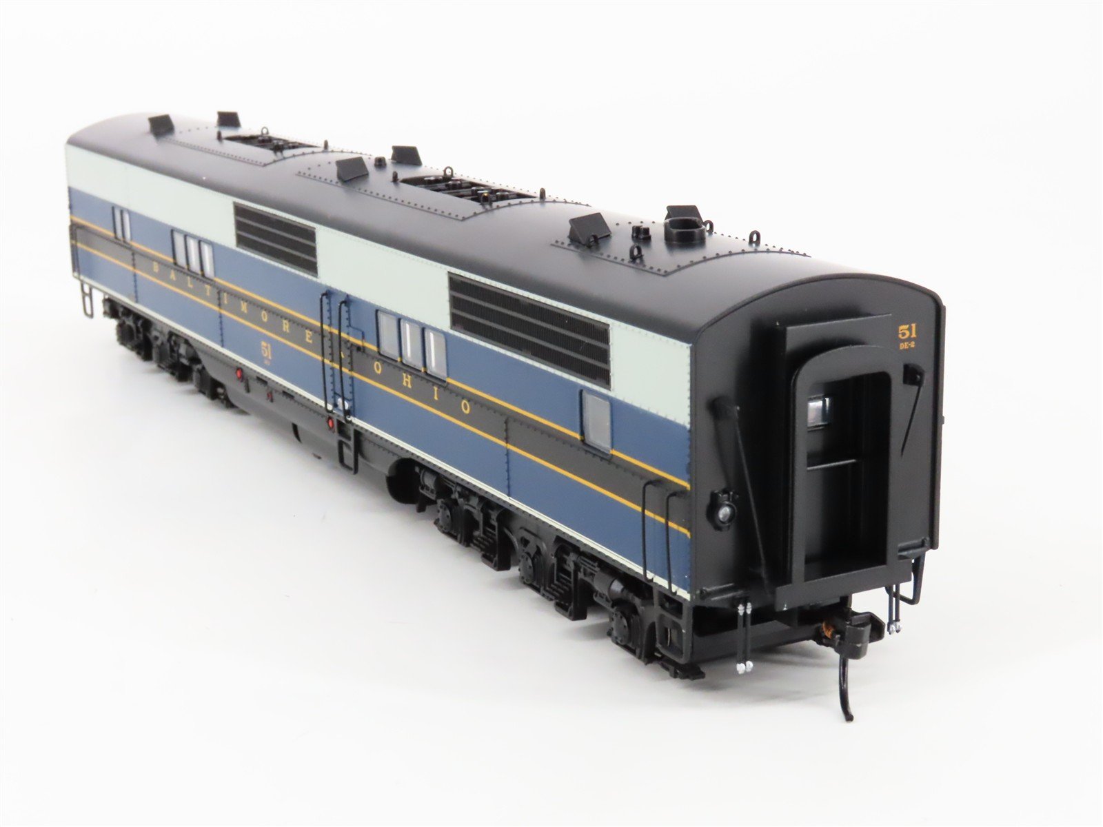 HO Scale Broadway Limited BLI 5501 B&O EA/EB Diesel Set #51 - Paragon3