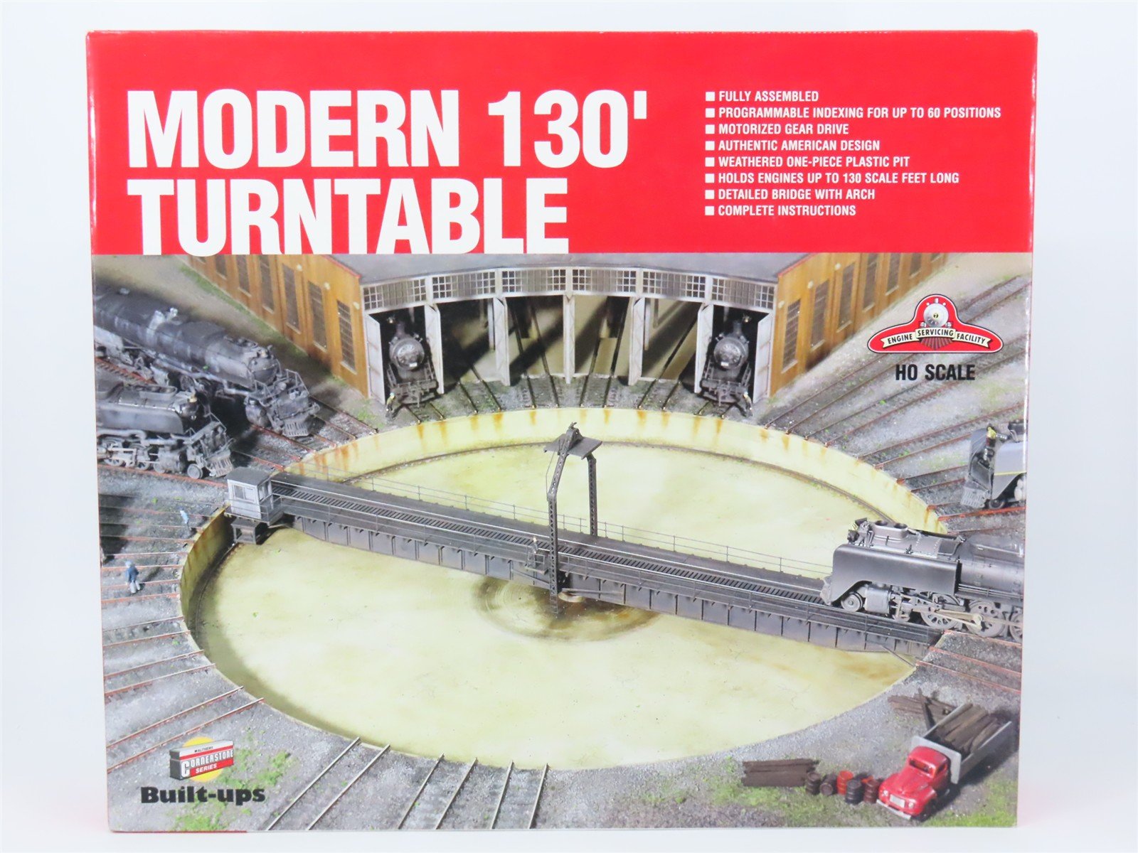 HO Scale Walthers 933-2829 Modern 130' Turntable
