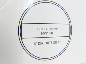 HO Scale Walthers 933-2829 Modern 130' Turntable