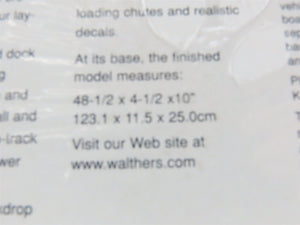 HO Scale Walthers 933-3065 Ore Dock Building Kit SEALED