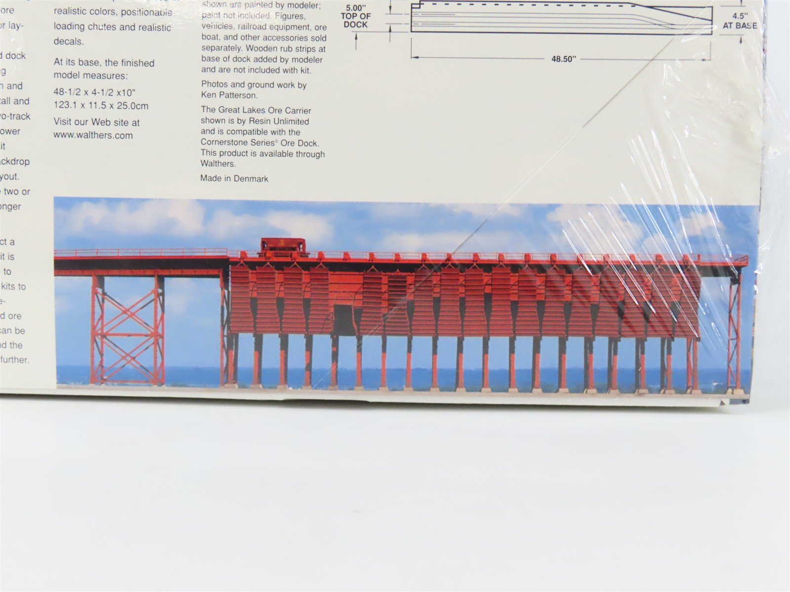 HO Scale Walthers 933-3065 Ore Dock Building Kit SEALED