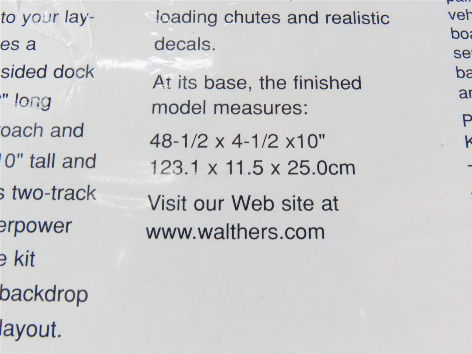 HO Scale Walthers 933-3065 Ore Dock Building Kit SEALED