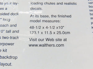 HO Scale Walthers 933-3065 Ore Dock Building Kit SEALED