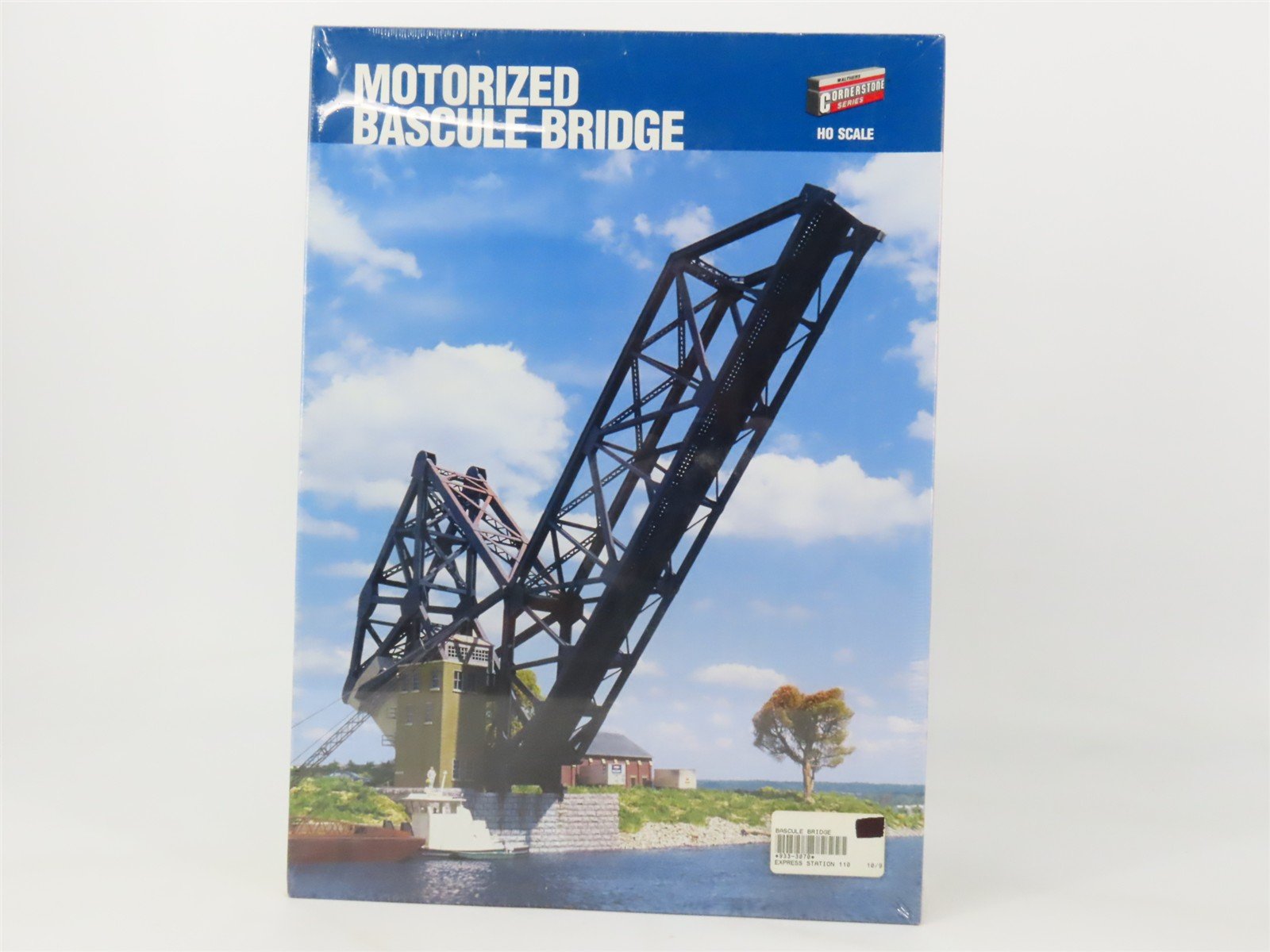 HO Scale Walthers 933-3070 Motorized Bascule Bridge Building Kit SEALED