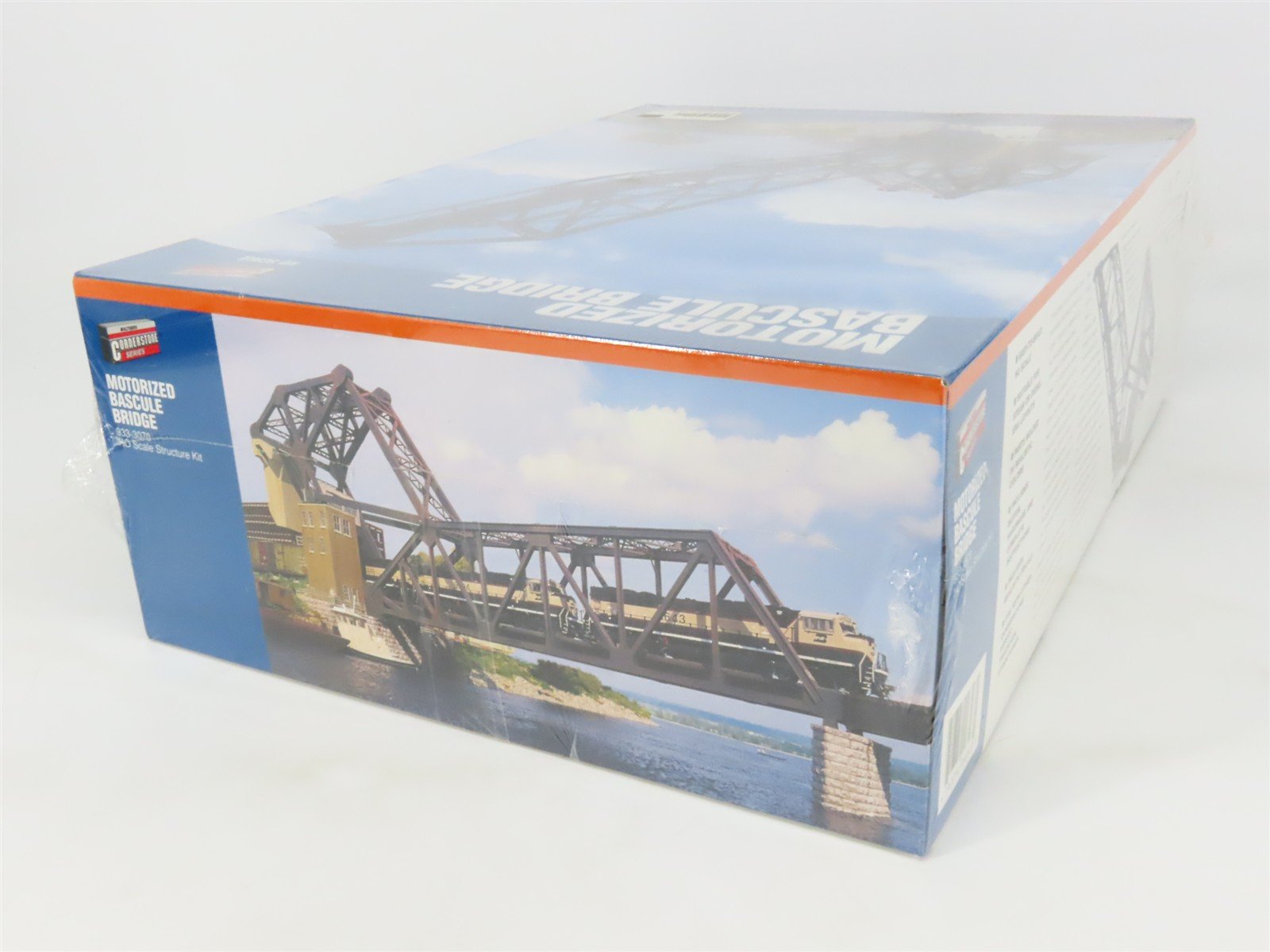 HO Scale Walthers 933-3070 Motorized Bascule Bridge Building Kit SEALED