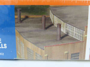 HO Scale Walthers 933-2901 Modern Roundhouse Add-On Stalls Building Kit SEALED