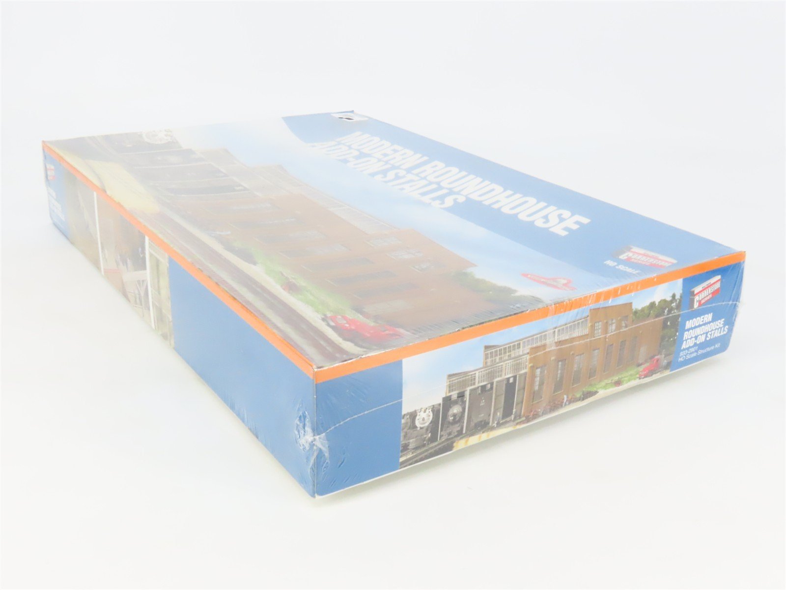 HO Scale Walthers 933-2901 Modern Roundhouse Add-On Stalls Building Kit SEALED