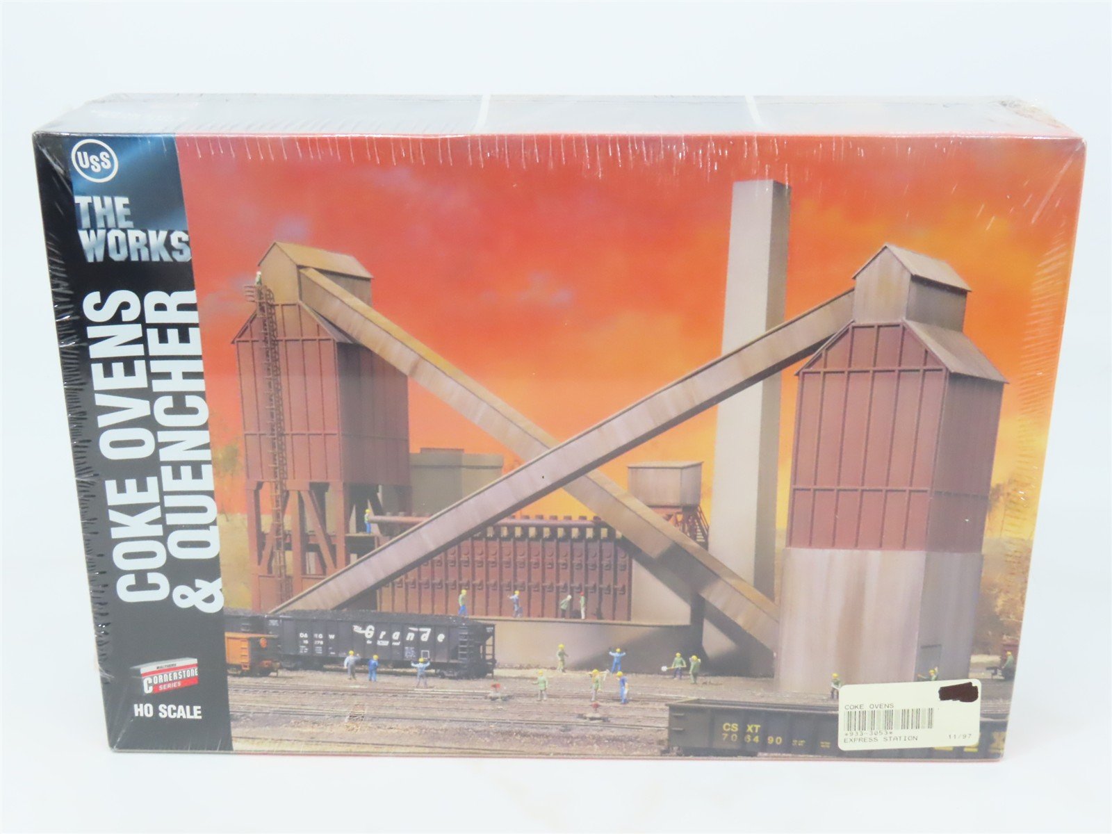HO Scale Walthers 933-3053 Steel Mill Coke Oven & Quencher Building Kit SEALED