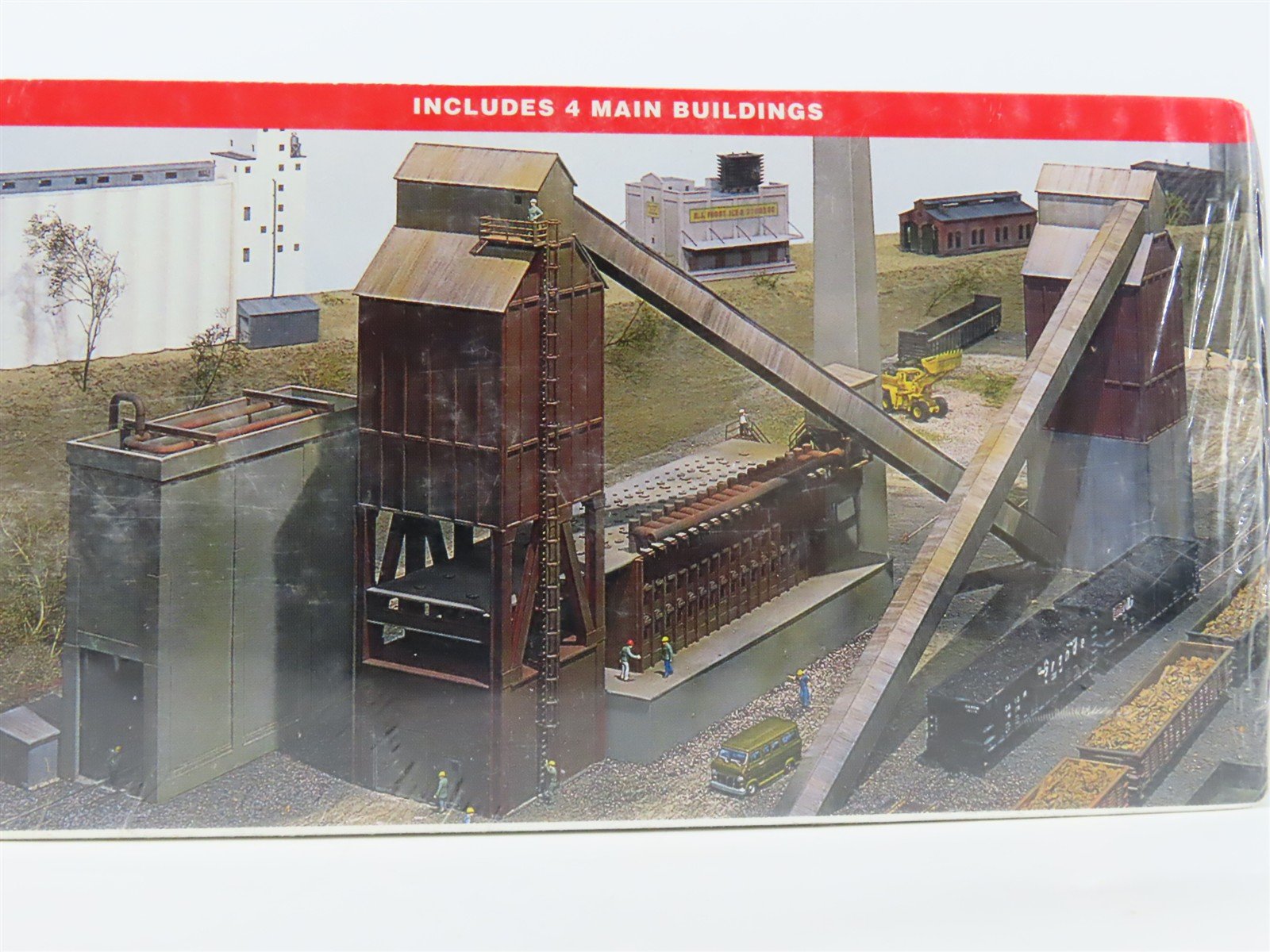 HO Scale Walthers 933-3053 Steel Mill Coke Oven & Quencher Building Kit SEALED
