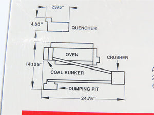 HO Scale Walthers 933-3053 Steel Mill Coke Oven & Quencher Building Kit SEALED