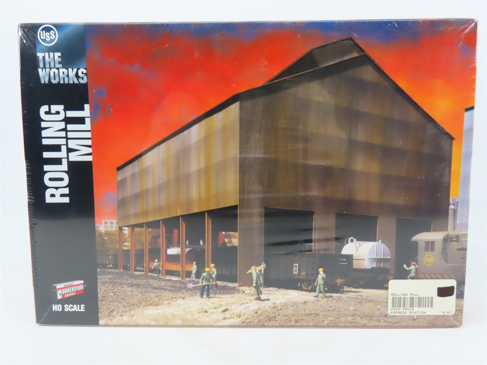 HO Scale Walthers 933-3052 Steel Mill Rolling Mill Building Kit SEALED