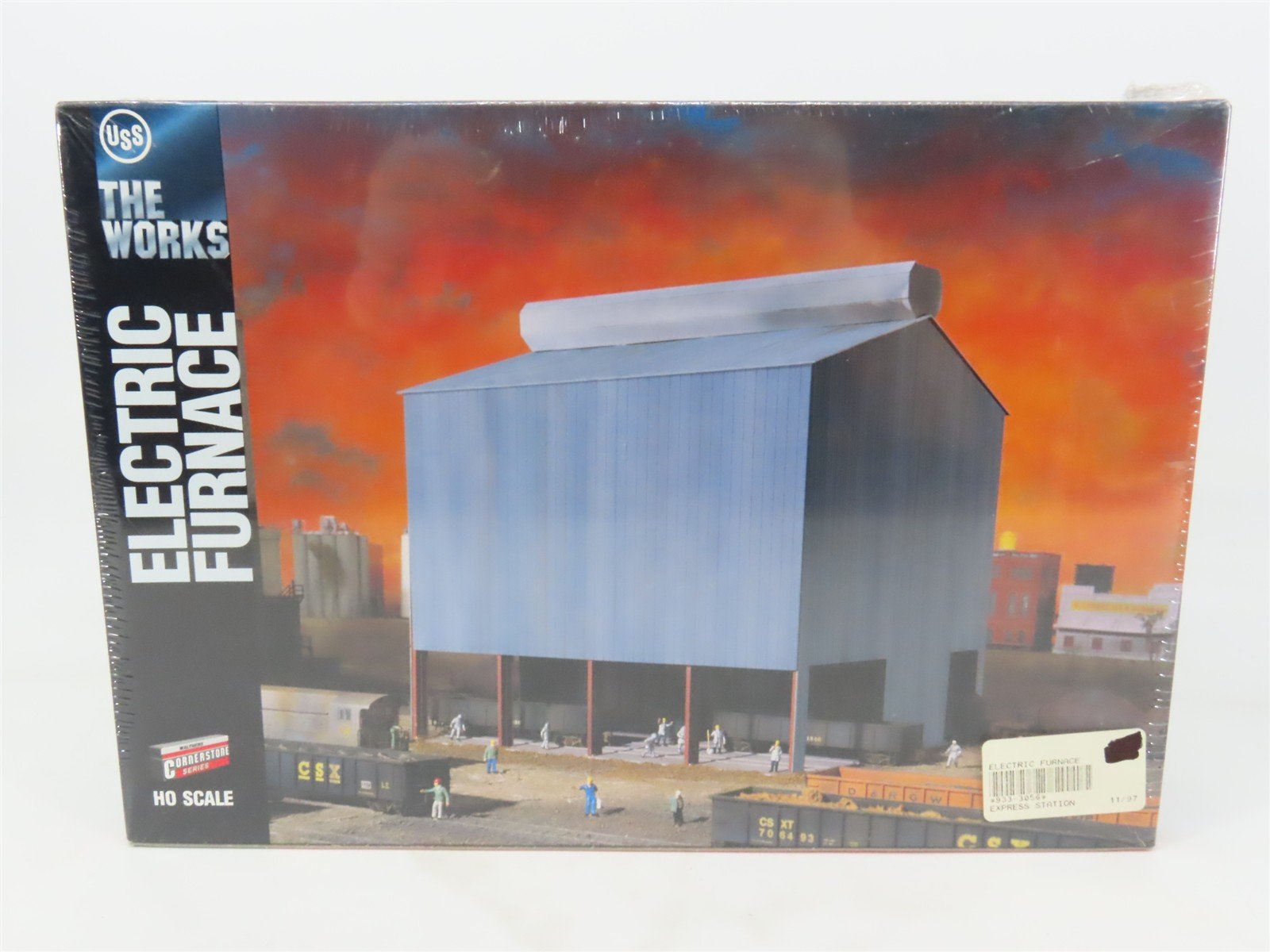 HO Scale Walthers 933-3056 Steel Mill Electric Building Kit SEALED