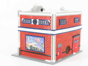 O Scale Department 56 Snow Village #2202 Lionel Electric Train Shop