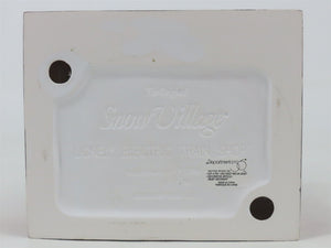 O Scale Department 56 Snow Village #2202 Lionel Electric Train Shop