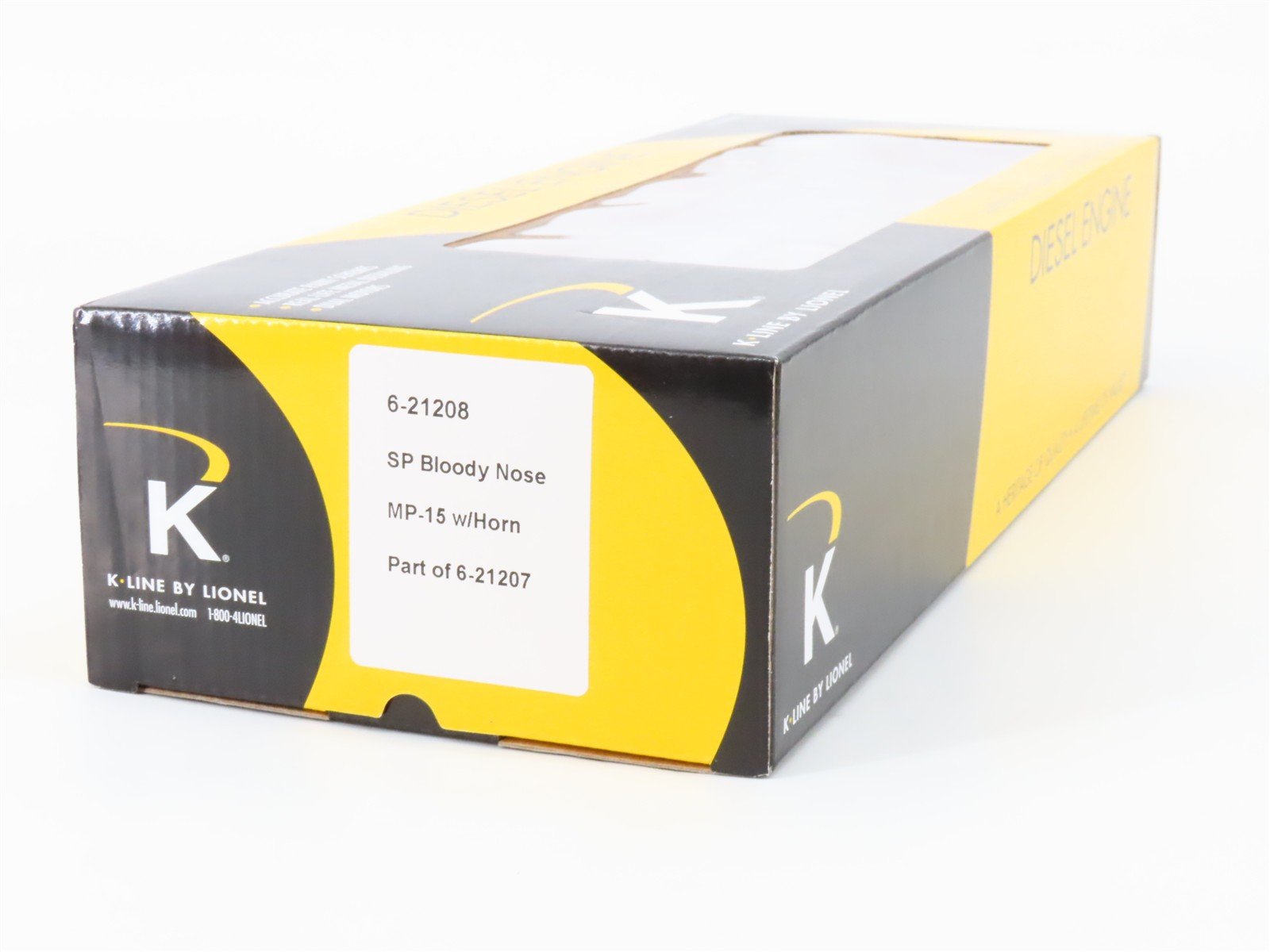 O Gauge 3-Rail K-Line 6-21208 SP 
