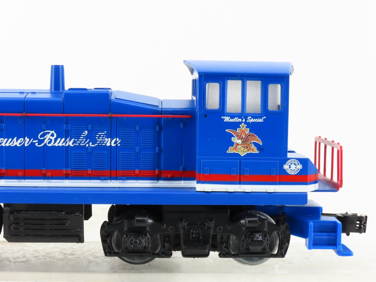 O Gauge 3-Rail K-Line K2298-0001 Anheuser-Busch MP-15 Diesel Switcher No#