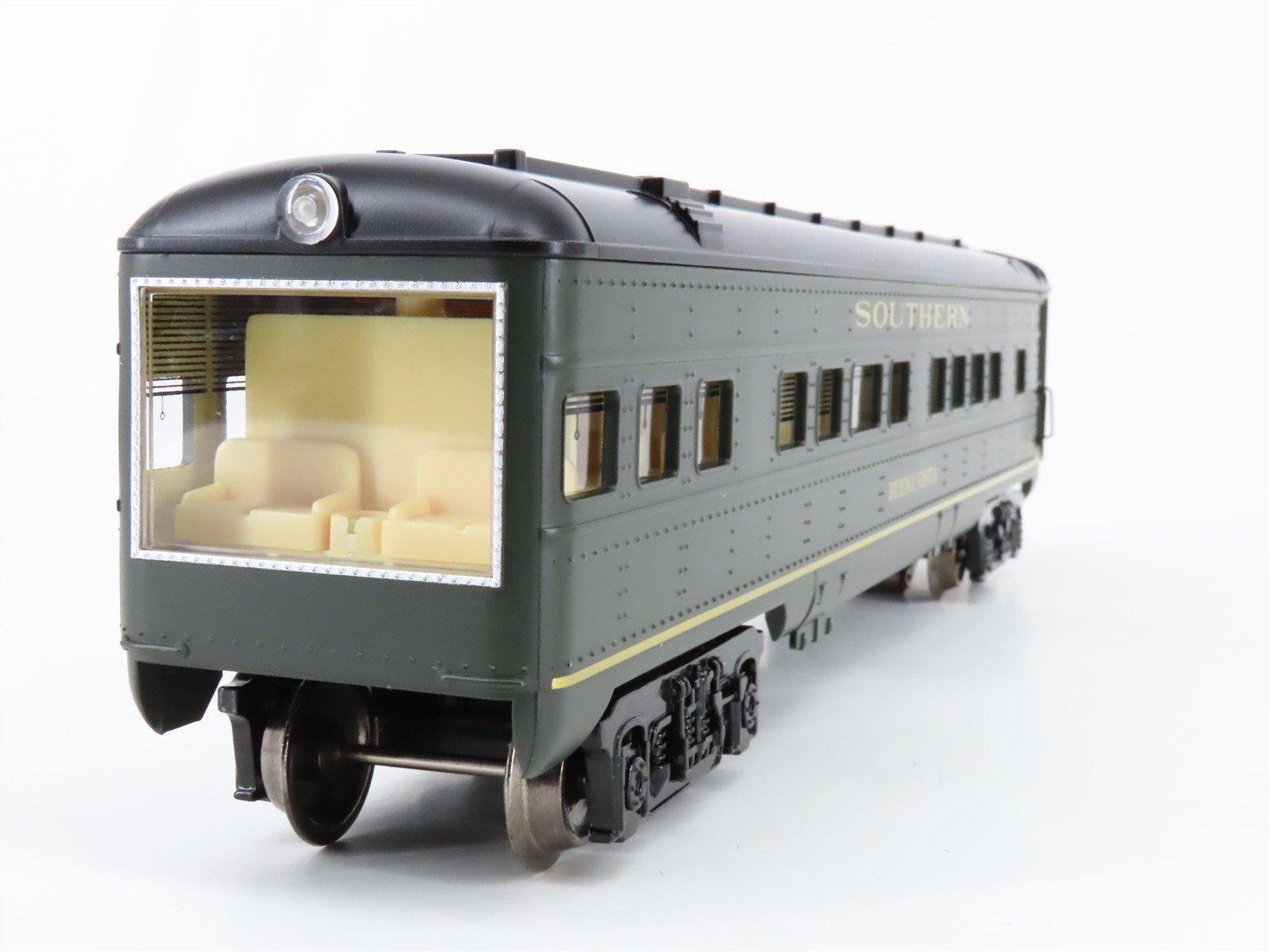 O Gauge 3-Rail K-Line 6-21220 SOU Theatre-End Inspection Observation Passenger