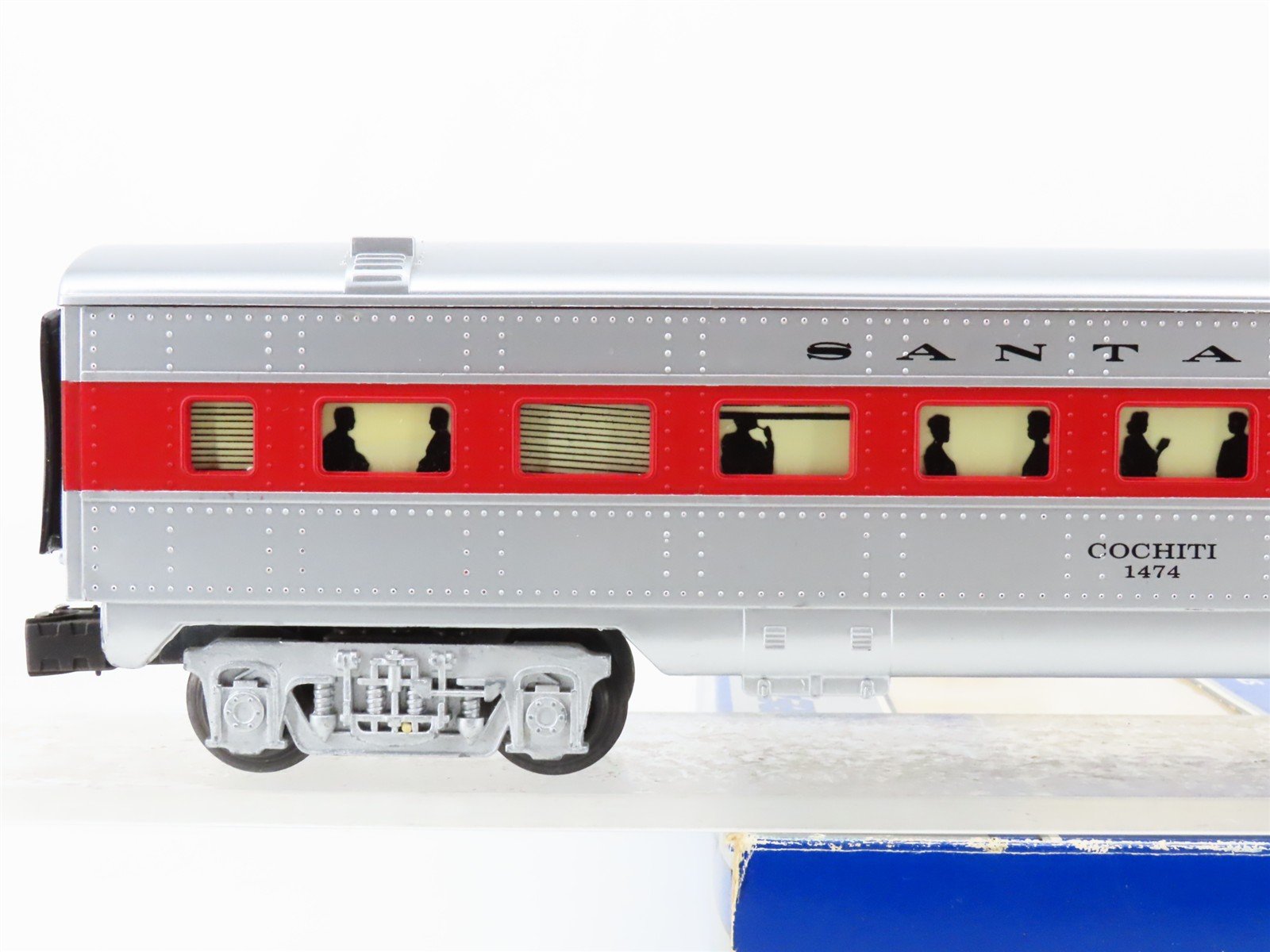 O Gauge 3-Rail K-Line K4530-1474 ATSF Santa Fe Diner Passenger #1474 