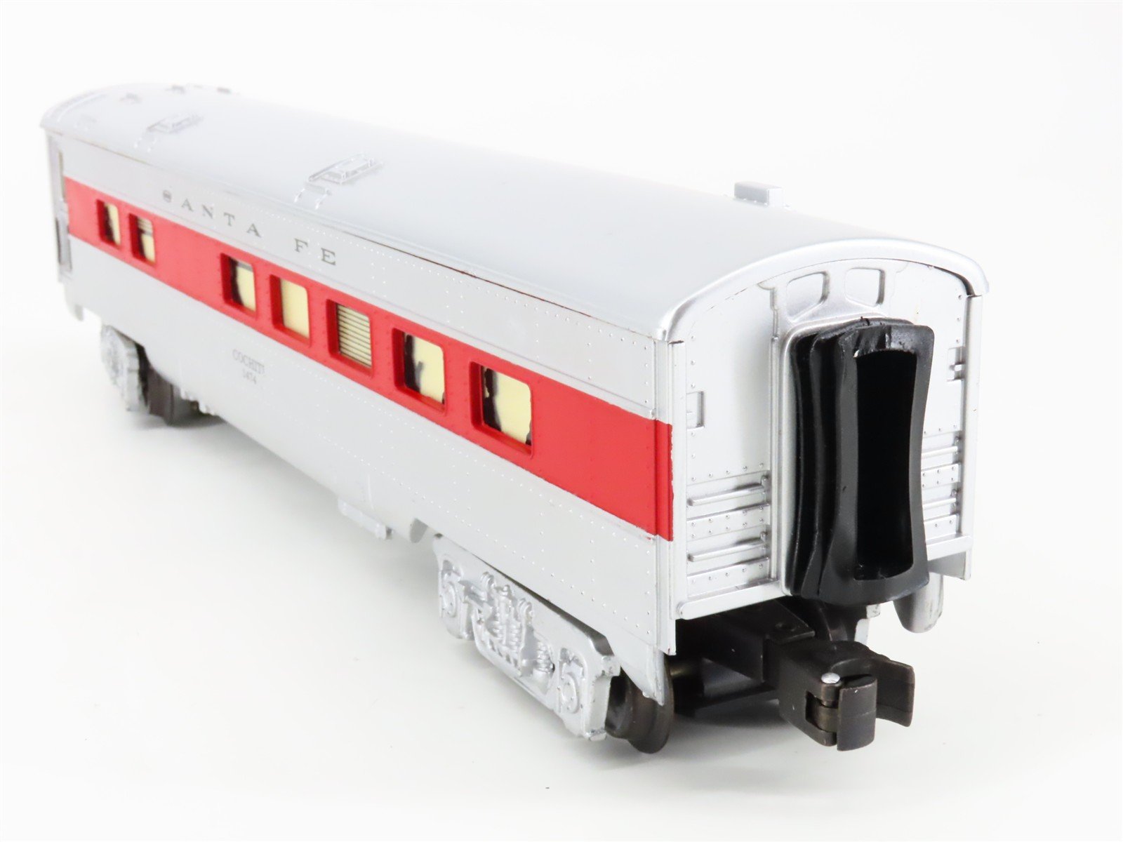 O Gauge 3-Rail K-Line K4530-1474 ATSF Santa Fe Diner Passenger #1474 