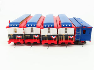 On30 Scale Bachmann Spirit of America Steam Passenger Set w/Track & Power Pack
