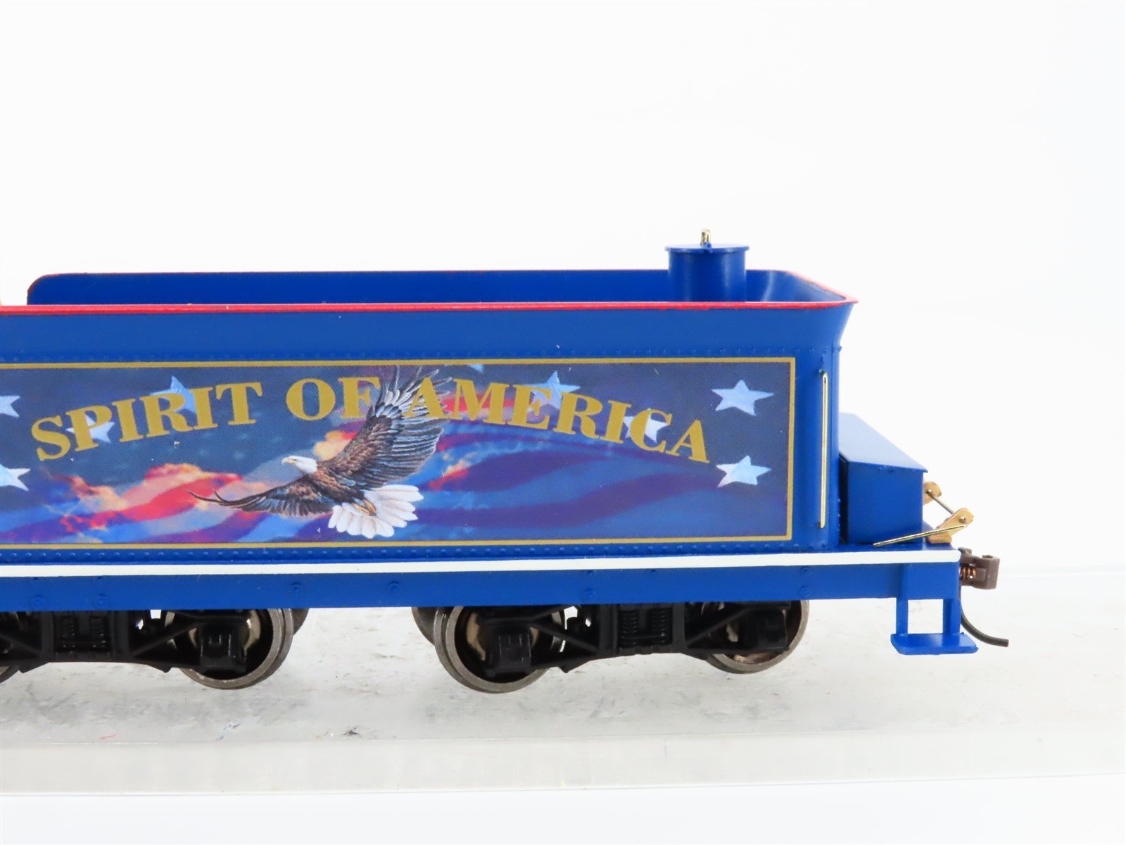 On30 Scale Bachmann Spirit of America Steam Passenger Set w/Track & Power Pack